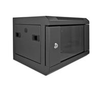 DeLock Étagère 4U Rack 43379 – Montée sur le mur – Noir