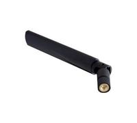 Delock GSM / UMTS SMA Antenna with flexible joint - Antenne de modem cellulaire - 3 dBi (pour 824 MHz - 960 MHz), 2 dBi (pour 1 710 MHz - 2 170 MHz) - omni-directionnel - noir