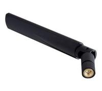 Delock GSM / UMTS SMA Antenna with flexible joint - Antenne de modem cellulaire - 3 dBi (pour 824 MHz - 960 MHz), 2 dBi (pour 1 710 MHz - 2 170 MHz) - omni-directionnel - noir
