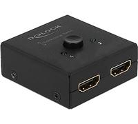 DELOCK 64072 - Commutateur bidirectionnel HDMI 2 - 1 4K 60 Hz compact