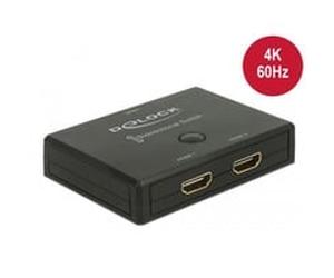 DeLOCK HDMI 2 - 1 Switch bidirectionnel 4K 60 Hz, Switch HDMI