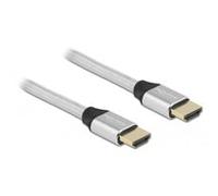 DeLOCK Câble HDMI 1m 8K 60Hz 48Gbps Ultra High Speed, connecteurs plaqués or, HDR dynamique, eARC, HDCP 1.4/2.2, AWG 29, triple blindage