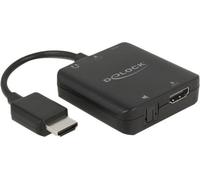 DELOCK HDMI Audio Extractor 4K 60 Hz kompakt