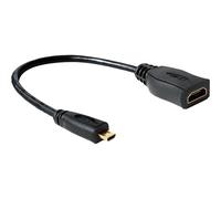 DELOCK 65391 - HDMI avec prise D Ethernet - Micro > port A