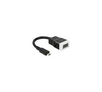 Delock HDMI-MICROD mâle VGA femelle+audio