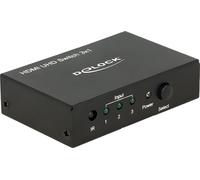 DELOCK HDMI Splitter 3 Eingang -> 1 Ausgang 4K