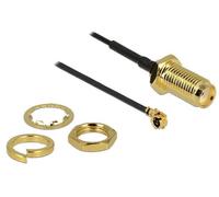 DELOCK HF Kabel I-PEX -> SMA St/Bu 0.10m zum Einbau