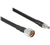 DELOCK HF Kabel RP-SMA -> N St/St 3.00m low loss