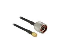 DeLOCK 89420 câble coaxial CFD200 2,5 m SMA Noir