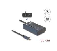DeLOCK 64189 hub & concentrateur USB 3.2 Gen 1 (3.1 Gen 1) Type-C 10000 Mbit/s Bleu