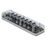 DeLOCK 64088 hub & concentrateur USB 3.2 Gen 1 (3.1 Gen 1) Micro-B 5000 Mbit/s Transparent, Hub USB