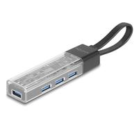 DeLock Hub USB 3.2 4 ports USB A avec connexion USB C ou USB A