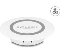 Delock - Induktive Ladematte - zum Tischmontage - 15 Watt - 1,25 A - Fast Charge - weiß (66260)