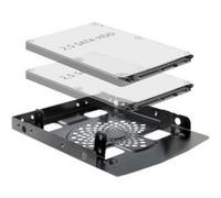 DeLOCK Installation frame 3.5? > 2 x 2.5? HDD - adaptateur pour baie de stockage