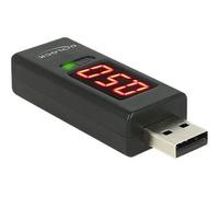 Delock - Instrument USB de mesure de la tension et du courant - USB Type A - noir
