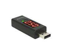 Delock - Instrument USB de mesure de la tension et du courant - USB Type A - noir