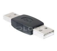 - Inverseur de connexion USB - USB (M) pour USB (M) - noir
