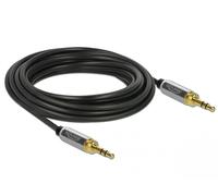 DeLOCK Jack 3,5mm mâle> mâle viss. 5m 3Pin>Adaptateur à vis - DeLOCK 85788 - (Accessoires PC / Câbles / Adaptateurs)