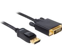 Delock Kabel DisplayPort 1.1 (DP) ==> DVI-D 2m St/St