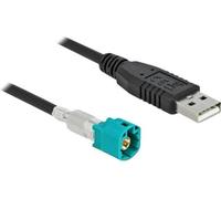 DELOCK Kabel HSD Z Stecker zu USB 2.0 Typ-A Stecker 0,5 m