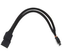 Delock Kabel Power SATA 15Pin Bu > 2 x SATA 15Pin St HDD 25cm (Geflecht)