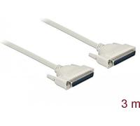 Delock - Kabel seriell - DB-37 (M B-37 (W) - 3,0m - Daumenschrauben - beige (86880)