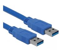 Delock Kabel USB 3.0 Typ-A Stecker > USB 3.0 Typ-A Stecker 1, 5 m blau