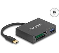 Delock - Kartenleser (SD, XQD 2,0) - USB-C (91711)