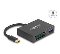 Delock - Kartenleser (SD, XQD 2,0) - USB-C (91711)