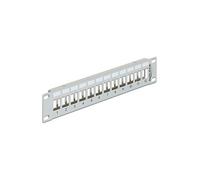 Delock keystone 10 patchpanel 12 port metall gris 43327