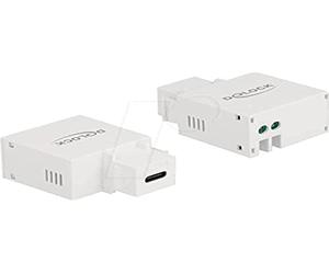 Delock Keystone Module avec Prise USB Type-C™ Blanc 2,1 A