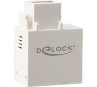 Delock Keystone Module avec USB type A - prise de charge - 2,1 A - blanc