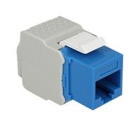 Delock Keystone module - Prise modulaire - CAT 6 - UTP - RJ-45 - bleu