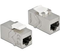 DeLock Module Keystone RJ45 femelle vers RJ45 femelle Cat.6A