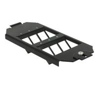 Delock Keystone Mounting - Support de fixation de boîtier modulaire - noir - 6 ports