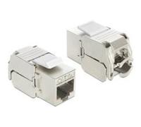 Delock keystone rj45 femelle > lsa werkzeugfrei cat.6a - sadapte delock-keystone 86205 G