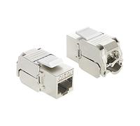 DeLock Keystone RJ45 Femelle sur LSA werkzeugfrei Cat. 6 A Set
