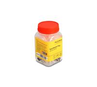 DeLOCK Kit 50 Fiches RJ45 Cat.6 FTP avec Passage Frontal, AWG 23-26, Contacts Plaqué Or, Protecteur de Câble, Conditionnement Carafe