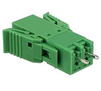 DeLock Kit de bornes à 2 Broches pour Tableau de Bord 3,81 mm