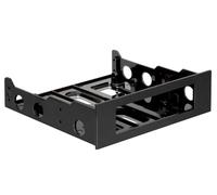 DeLock Kit de montage 3.5'' vers 5.25'' noir