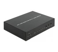 DELOCK KVM 4 en 1 Multiview Switch 4 x HDMI mit USB 2.0