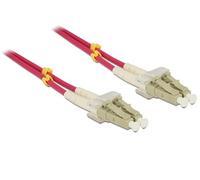 DELOCK 84644 - Fibre optique Duplex, LC / LC, 50 / 125 µ, 10 m, OM4