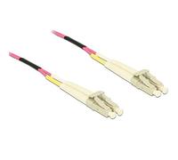DELOCK 84642 - Fibre optique Duplex, LC / LC, 50 / 125 µ, 3 m, OM4
