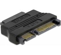 Delock lecteur Adaptateur [1x SATA femelle 7+15 pôles - 1x Slimline-SATA femelle 7+6 pôles] noir