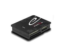 DeLOCK Lecteur Cartes USB 2.0 91007 : CF, SD, MicroSD, MS, xD, M2, 6 Slots, Transfert 480 Mbit/s, Compatible Windows, macOS, Linux, Android, Chrome OS