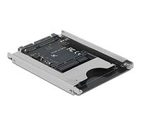 Delock Lecteur de Carte SATA 2,5″ pour Cartes mémoire CFast - Interface SATA 22 Broches - Connecteur SATA 6 GB/s 22 Broches - Compatible avec S.M.A.R.T