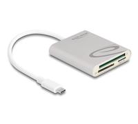 DeLOCK Lecteur de carte USB Type-C pour cartes de mémoire Compact Flash, SD ou Micro SD