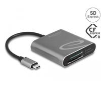 DeLOCK Lecteur de carte USB Type-C pour cartes de mémoire SD Express et CFexpress