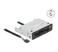 DeLock Lecteur de cartes 3.5' USB 2.0 à 5 fentes G
