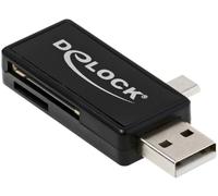 DeLock Lecteur de cartes pour port USB et Micro USB OTG - Delock 91731